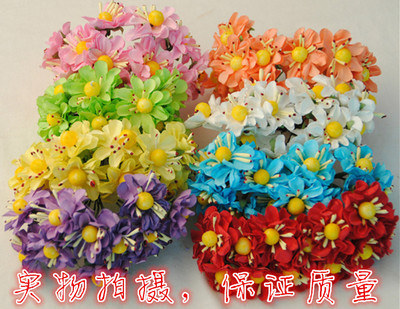 yellow ball flower， yellow ball heart flower， paper chrysanthemum