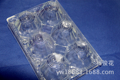 Egg clear plastic egg egg box with plastic trays