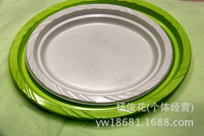 Direct selling disposable blister plastic plates and plastic butterfly PS/colour disc disc disc