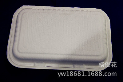 Disposable paper lunch box packing box snack box lunch two boxes