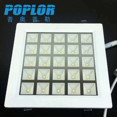 25W/LED panel light / LED grid lamp/ square /right angle / SANAN /IC constant current drive / wide voltage