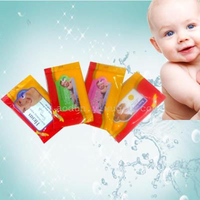 Factory direct wet baby wipes cleaning wipes 10-Pack of wet wipes