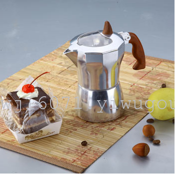 Aluminum coffee pot stainless steel coffee pot coffee pot coffee machine mocha coffee pot