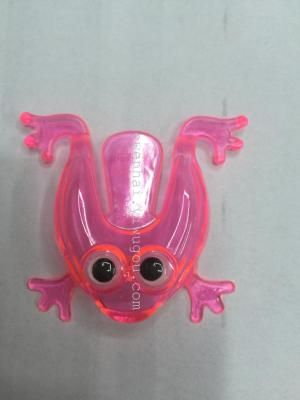 Plastic band frog eyes, plastic toy, children toys, leap frog