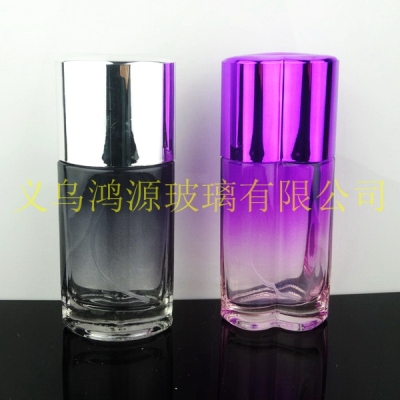 Factory direct 40ml color screw glass spray bottle