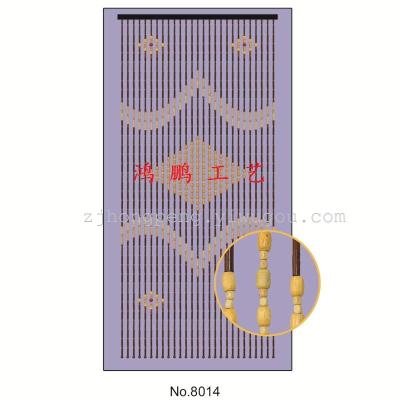 8014 Square Bamboo Curtain Hanging Curtain Partition Curtain