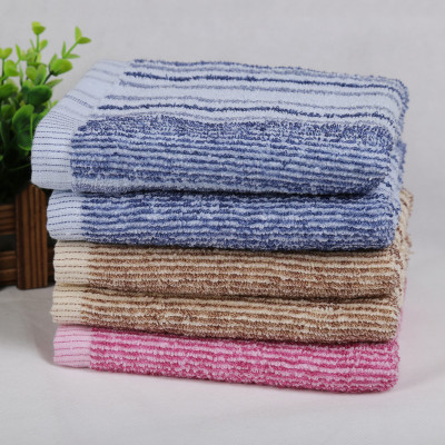 Simple fashion cotton color-striped towel towel hot towel labor welfare towel