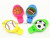 Ball series flat whistle gift sports plastic toys