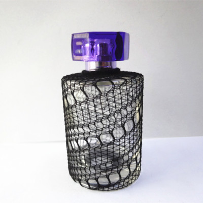 Supply round 100ml glass perfume bottle