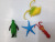 Simulation of plastic PVC marine series model early childhood development intelligence toys