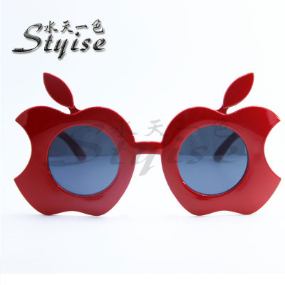 The Christmas party glasses 013-833 Apple party sunglasses sunglasses