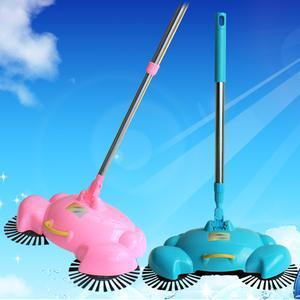 Blue whirlwind hand household hand push type sweeping machine to spread the hot new product Arena
