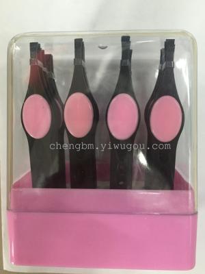 Beauty tools package eyebrow clip clip display box