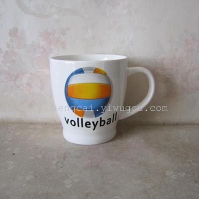 Ceramic mug coffee mug promotional mug cartoon Football Cup