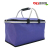 Double insulated basket for a picnic ice packs insulated delivery bags cooler bags