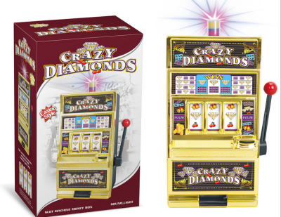 Creative slot machine money pot / Crazy Diamond Edition slot machine game money storage tank