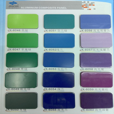 Jinxiang 4mm aluminium composite panel for bathroom,showcase,billboard,face decoration，interior and exterior wall