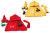 Korean children conjoined Hat Cape warm baby hats girls three piece set