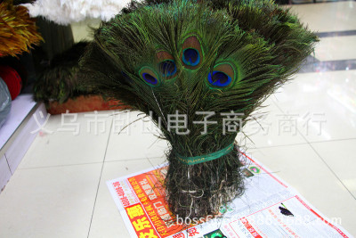 Sun feather factory direct sale of natural peacock feather 50-60cm