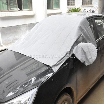 Magnet car car car sun shade snow PEVA plus cotton sun shade