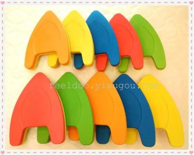 The large A type swimming floating plate EVA flutterboard surfboard swimming for children adult embossed plate