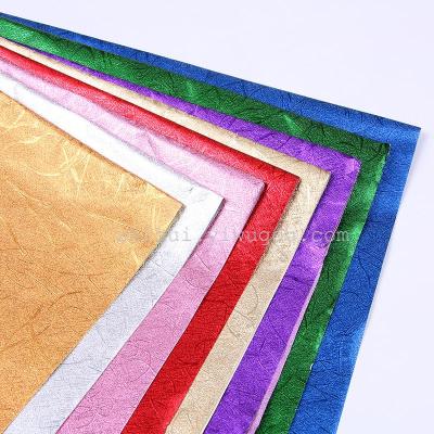 New flower packaging paper high-grade waterproof cartoon packaging materials wholesale gold silk paper