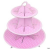 Party Supplies Paper Products Three-Layer Disposable Cake Stand Birthday Cake Stand