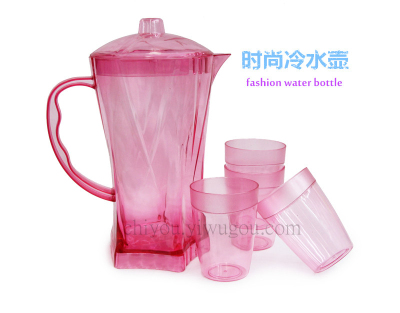 Factory direct sales fashion plastic cold Kettle capacity tea pot juice Cup CY-017