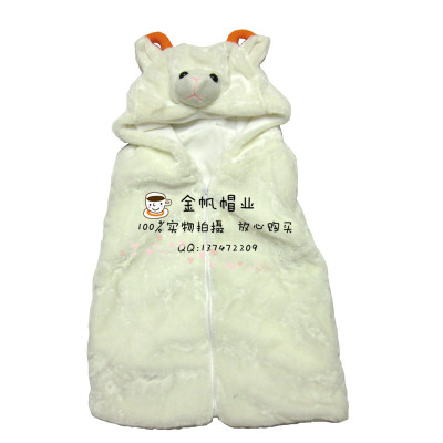 Foreign trade export sheep children's cartoon vest in the vest of the animal model vest.