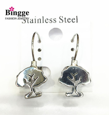 Accusative of Yiwu jewelry factory direct 316L stainless steel earrings France hook