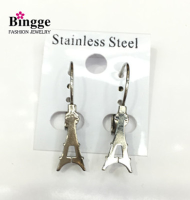 Fashion jewelry 316L stainless steel earrings