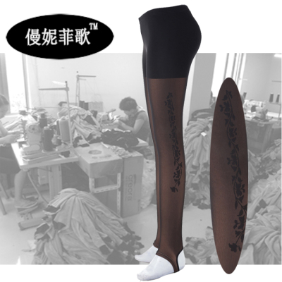 Printing false milk meat Korean version-size creative new leggings