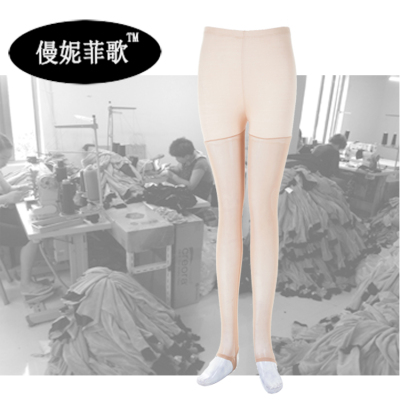 Fake meat Mercerized cotton wardrobe malfunction-proof net feet of creative new leggings