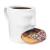 Creative new biscuit cups face Cup coffee and dessert glass-ceramic Cup