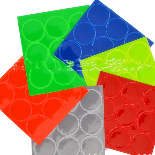 round Reflective Sticker Night Reflective Safety Stickers Reflective Stickers Products Reflective Sticker Paper