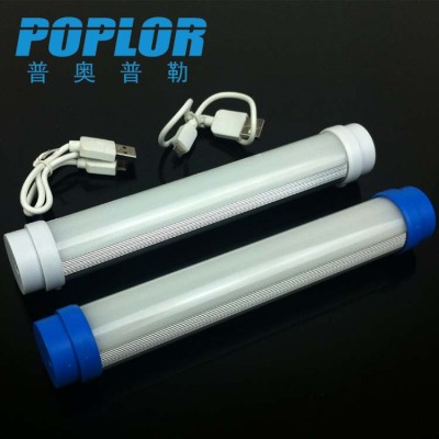 Hand held portable LED fluorescent lamp  / rechargeable fluorescent lamp / emergency tube / outdoor camping lamp 