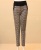 2015outerwear Plaid Pants Slim Fit Slimming Tapered Casual Pants Trousers Cropped Leggings