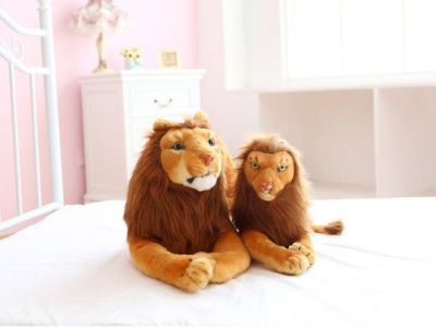 Lion plush toy cute cartoon simulation doll dolls