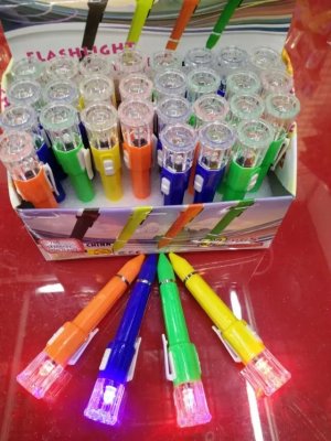 Colorful flashlight pen, 708
