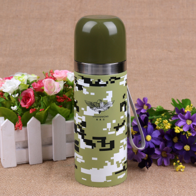 Camouflage cartridge head insulated cup car cup kettle is suing portable water cup 050