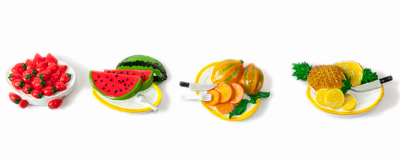 Fruit fridge magnet