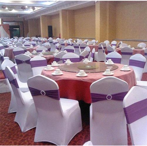 Thickened Stretch Chair Cover Banquet Conference Hotel Hotel Celebration Wedding Chair Cover