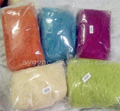 Wholesale supply of high quality natural colored hemp thread nest materials