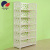 Six layer hollow carving spoon rack simple shoe rack IKEA Home Furnishing ZW030 partition