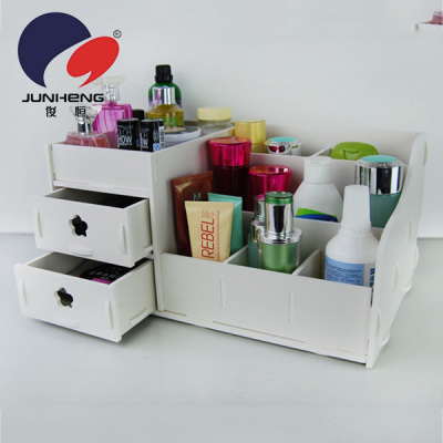 Combination of idyllic small swing desktop storage boxes jewelry storage rack combination Cabinet model 3723
