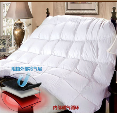 Zheng hao hotel supplies duck down quilt star hotel supplies standard down quilt 50% white duck down quilt