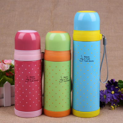 Sports kettle small dot stainless steel thermos GMBH cup is suing portable water cup 13