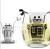 Creative robot tea stainless steel robot tea filters