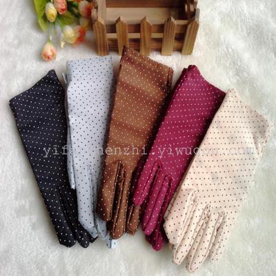 Driving summer sun UV short little gloves/sleeves-arm glove gloves hand female General