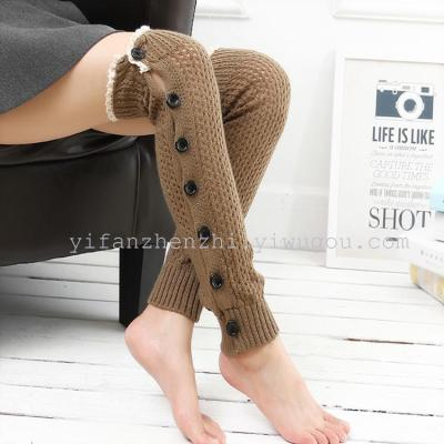 Side buckle lace socks socks female Korean warm winter foot set factory direct wholesale